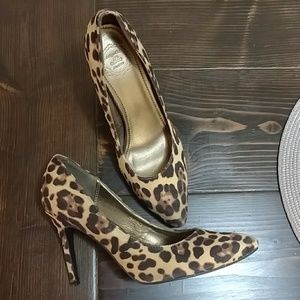 Cheetah/Leopard 3" Heels Pointed Toe size 10